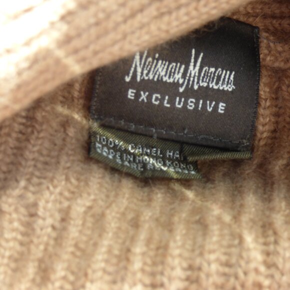 100% Camel Hair Cardigan Sweater from Neiman Marcus - Picture 1 of 9